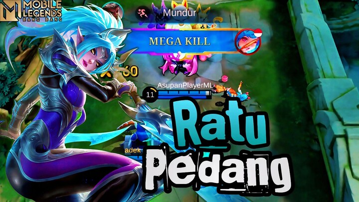 KARINA "RATU" PEDANG MAMPU MENUMBANGKAN LAWAN !!🥶😱