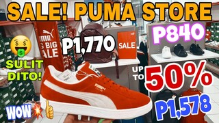 PUMA STORE BAGSAK PRESYO! SHOES,BAGS at APPARELS up to 50% off SALE!