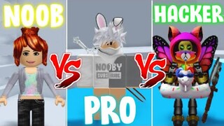 Tower Of Hell - Noob Vs Pro Vs Hacker