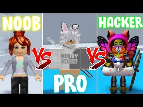 Tower Of Hell - Noob Vs Pro Vs Hacker