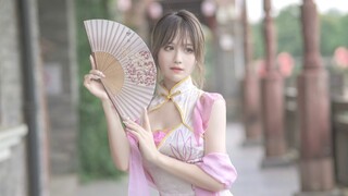 超近竖屏旗袍｜人生太长 可否与我共赏花月成双