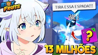 Essa ESPADA OP me FEZ PEGAR 13 MILHOES de BOUNTY no Blox Fruits!!! | Bounty Hunter PC (EP 154)