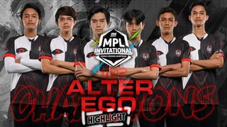 MPL Invitational Grand Final - Alter Ego vs Bren Esports PH | Highlights