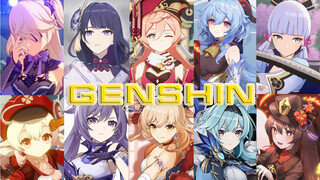 【Genshin Impact】Forever Legend: Sing about Female Characters of Teyvat