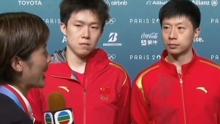 Ma Long & Wang Chuqin —— Seriously Need a Translator