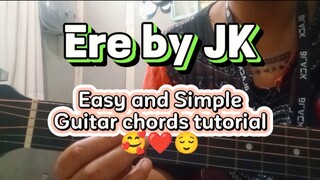 Ere by Juan Karlos Easy and Simple guitar chords tutorial madaling sabayan #guitartutorial