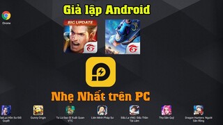 Giả Lập Android trên máy tính PC Laptop nhẹ nhất | Phần mềm giả lập android trên PC nhẹ nhất 2022