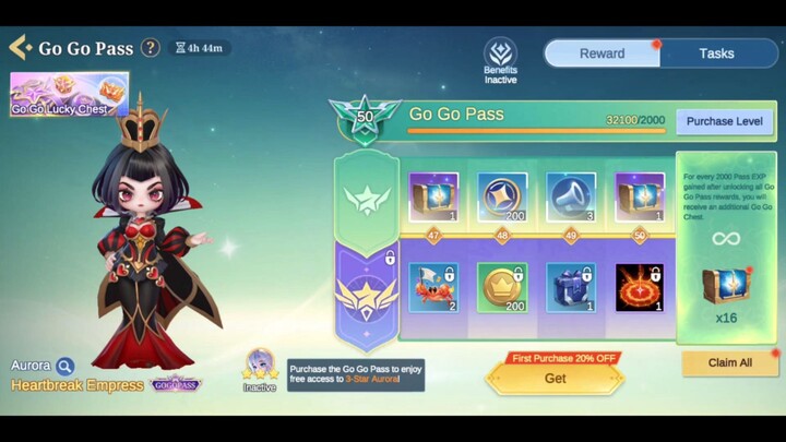 Buka Semua Hadiah GoGo Pass Agustus 2025! Worth It Gak Nih? - Magic Chess GO:GO #magicchessgogo