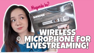 WIRELESS MICROPHONE FOR LIVESTREAMING! | Adelene Rabulan (vlog)