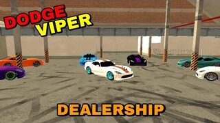 Dodge Viper Dealership Roleplay | Car Parking Multiplayer