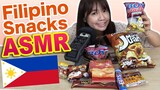 TRYING FILIPINO SNACKS ASMR ! BY JAPANESE GIRL [FOOD FROM PHILIPPINES]