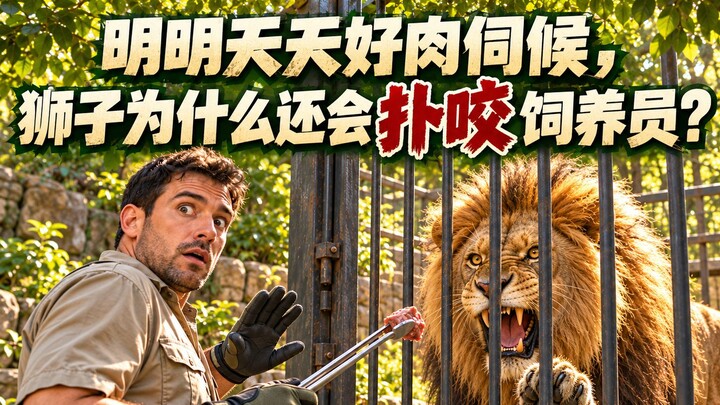 Even though they’re fed delicious meat every day, why do lions still attack their keepers?