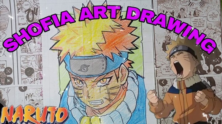 drawing Uzumaki Naruto