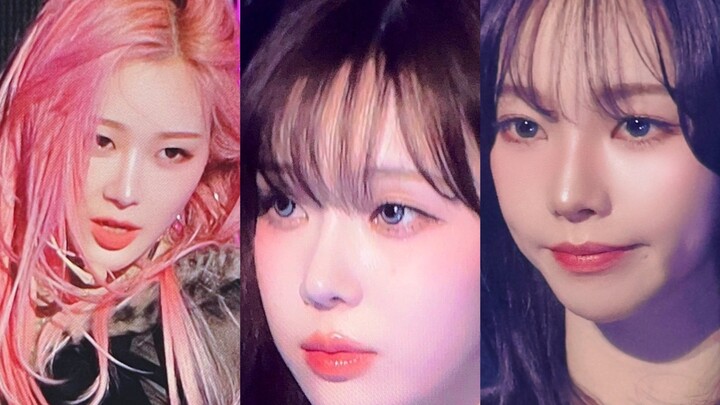 Aespa’s three-member MBC collaboration stage fan‑cam compilation! Whose performance made your heart 