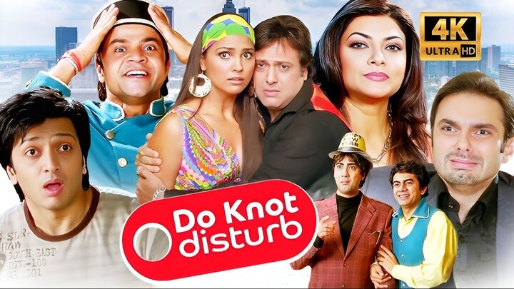 Do Knot Disturb 2009 Hindi 720p DvDRip | Govinda, Rajpal Yadav, Lara Dutta, Ritesh Deshmukh, Sohail