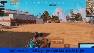 trải nghiệm skin m416 hỏa tiễn