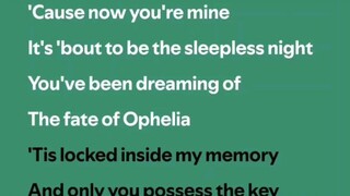 title: the fate of ophelia