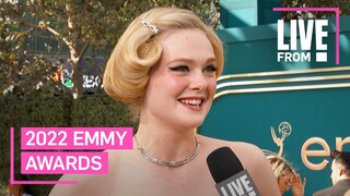 Elle Fanning Pays Homage to Old Hollywood at 2022 Emmys | E! News