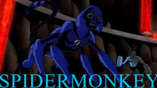 Ben 10 (Saga 02) Alien Force S03E03 Inferno Spidermonkey Transformation