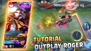 TUTORIAL OUTPLAY ROGER, LANCELOTKU DICOUNTER HERO2 STUN | LANCELOT GAMEPLAY | MLBB