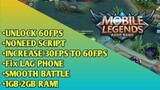 How To Fix Mobile Legends FPS Drop/Laggy Gameplay! Unlock 60 FPS!