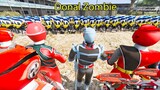 GTA 5 Mod - Biệt Đội Siêu Nhân Đỏ Đi Truy Tìm Và Tiêu Diệt Donal Zombie