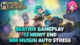 Beatrix gameplay bantai bantai rank, mm musuh dibuat gabisa apa apa