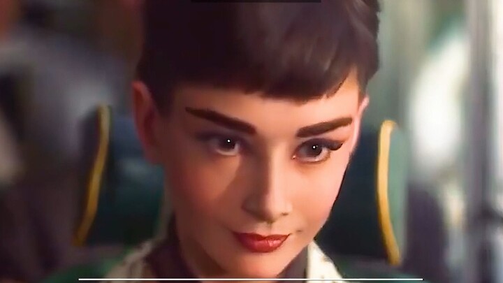 Take you to see Audrey Hepburn's appearance changes in one minute