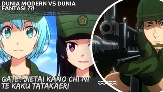 TERHUBUNGNYA DUA DUNIA! INI DIA ANIME GATE JIETAI KANO CHI NI TE KAKU TATAKAERI