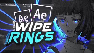 Wipe Rings - After Effects Tutorial AMV