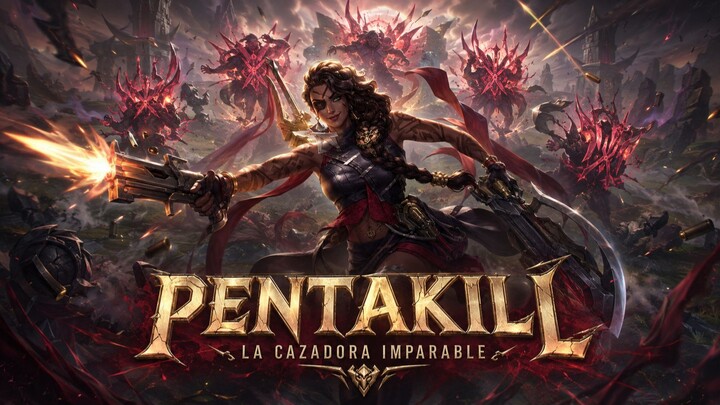 My first pentakill Samira | League of Legends