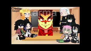 Hashira react!!! 1/1 | Demon Slayer | Warnings : blood, flashing lights | Enjoy!!