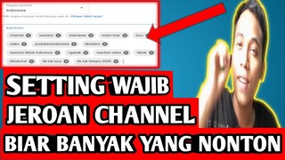 Cara Setting Youtube Agar Banyak Yang Nonton