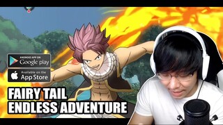 Game Fairy Tail Nih !!  Endless Adventure Gameplay CBT Android Game