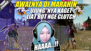 NYAMAR JADI BOT MASUK TIM CODE STREAMER HIJAB CANTIK SAMPAI SATU SQUAD KAGET LIHAT BOT NGE CLUTCH