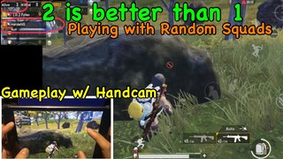 Gameplay with Handcam | Two is Better than One | PUBG MOBILE - IPAD MINI 5