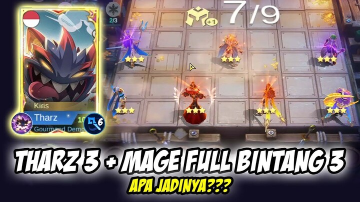 THARZ 3 + MAGE FULL BINTANG 3, APA JADINYA??? COMBO MAGIC CHESS UPDATE TERBARU