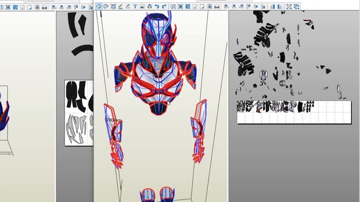 หมายเหตุเกี่ยวกับภาพวาด DLC ของการสอนทำเคสหนัง Kamen Rider สำหรับผู้มาใหม่ 02