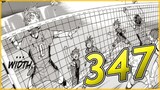 Haikyu!! Chapter 347 Live Reaction - THE WHOLE WIDTH! ハイキュー!!