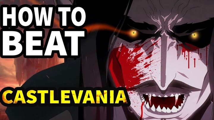 How to beat the DRACULA in "Castlevania"