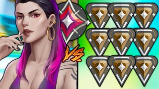 1 Immortal VS 9 Bronze! - (he's freaking insane)