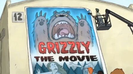 We Bare Bears | Grizzly The Movie |CN Shorts Animation