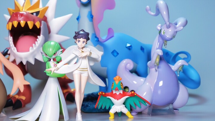 Pokémon character lineup collection | Eighth Master Karuna and her Pokémon