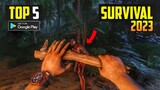 Top 5 High Graphics SURVIVAL Games for Android 2023