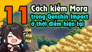 11 cách kiếm Mora ở thời điểm hiện tại nên lưu ý | Genshin Impact