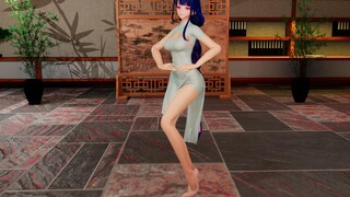 原神MMD雷电将军笑纳_花僮4K60帧