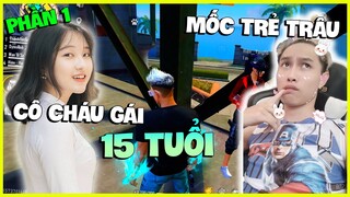 [Garena Free Fire] Giả Trẻ Trâu Ghép Tử Chiến Gặp Gái Xinh 15 Tuổi Phần 1 |Thành Mốc