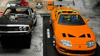 Dodge Charger, Toyota Supra, Fast and Furious set unboxing all at once!