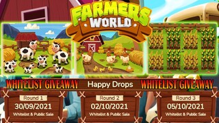Happy Updates | Whitelist Giveaways ($1000) - Farmers World - Play To Earn