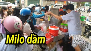 Ngon tuyệt Milo dầm Dì Mũi khách động nghẹt phải xếp hàng chờ mua